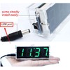 Digital Alarm Clock,LED 4 Digital Clock Timekeeping Electronic DIY Kit