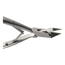 Kit Podólogo Aashta Alicate,pinza Mosco,guiadores,cucharilla Color Plateado