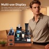 GLOKUUCA Perfume Stand Organizer for Men, 3 Tier Perfume Display