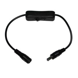DC cable-switch: 5,5/2,1mm