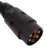 2m Trailer Light Board Extension Cable 7Pin Plug Socket Adapter