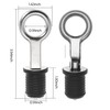 Nayciiy 2 Pcs Boat Plug Snap Handle Boat Drain Plug