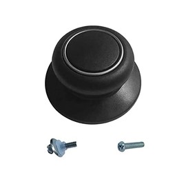 1 Pack Pot Lid Top Replacement Knob -Heat Resistant, Pot Top Knob Replacement, Pot Knobs, Replacement Knobs for Pot Lids, Pot Lid Replacement Knob, Lid Handle Replacement-Black