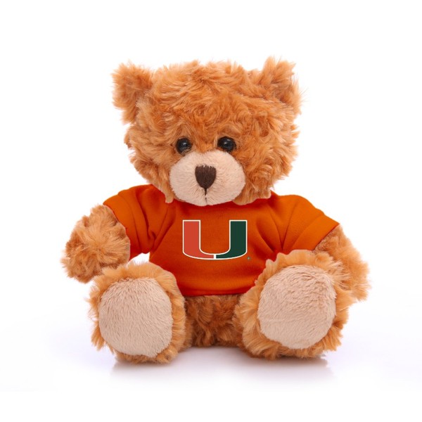 Plushland Mocha Sitting Bear Kids, Bulk Parties Edition (Miami Univ)