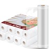 Potane 8 Pack 8"x20'(8Rolls) Thickened Vacuum Sealer Bags For Food,