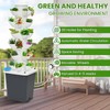 Vertical Hydroponic Tower Garden System - 6 Layer 30 Pods