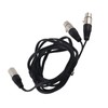 XLR Male to Dual XLR Female Cable Microphone Stereo Balanced