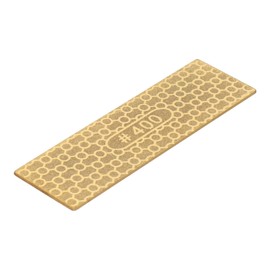 Eyewood Double-Sided Diamond Hand Held Whetstone (#400/#1000) Sankyo Corporation [Titanium Coating/For Sharpening Cutlery and Scissors]