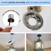 OHLECTRIC Recessed Can Light Conversion Kit to Pendant Lights –
