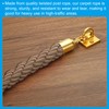 PATIKIL Stanchion Rope, 1.5m/4.9Ft Barrier Rope Twisted Post Ropes for