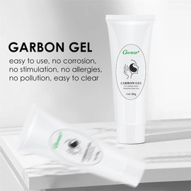 Mascarilla de Carbón Activado Hollywood Peel 80ml | Gel Crema Facial con Ácido Hialurónico, Minerales Marinos y Vitaminas | Uso Profesional para Rostr