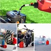 Racing Fuel Jug Hose Kit,2 Sets High Flow Fuel Hoses