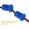 uxcell 6Pcs Wall Grommets for Cables 1 Inch Silicone Cable