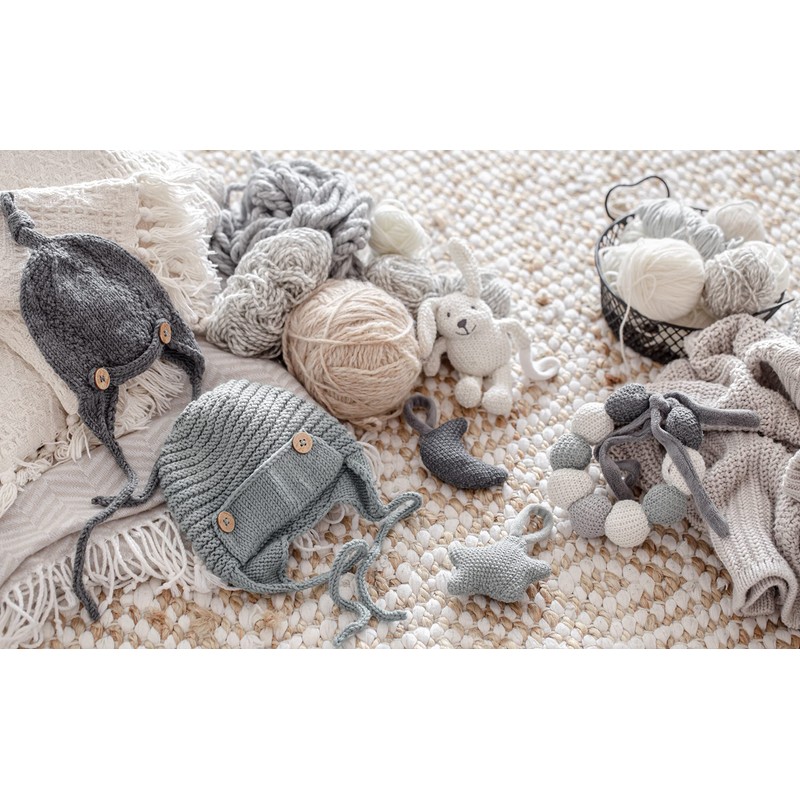 Troyarn Cotton 60% Cotton 40% Acrylic Yarn, Soft, Fine/Sport (2)