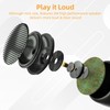 AUKSKY 2Pack Bluetooth Wireless Portable Speaker with Strap, Built-in Mic