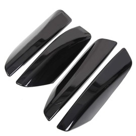 HECASA Roof Rack Rail End Cover Compatible with 2003-2009 Toyota 4Runner SW4 N210 Roof Rack Bar Rail End Cover Shell Cap 4 Pcs Black