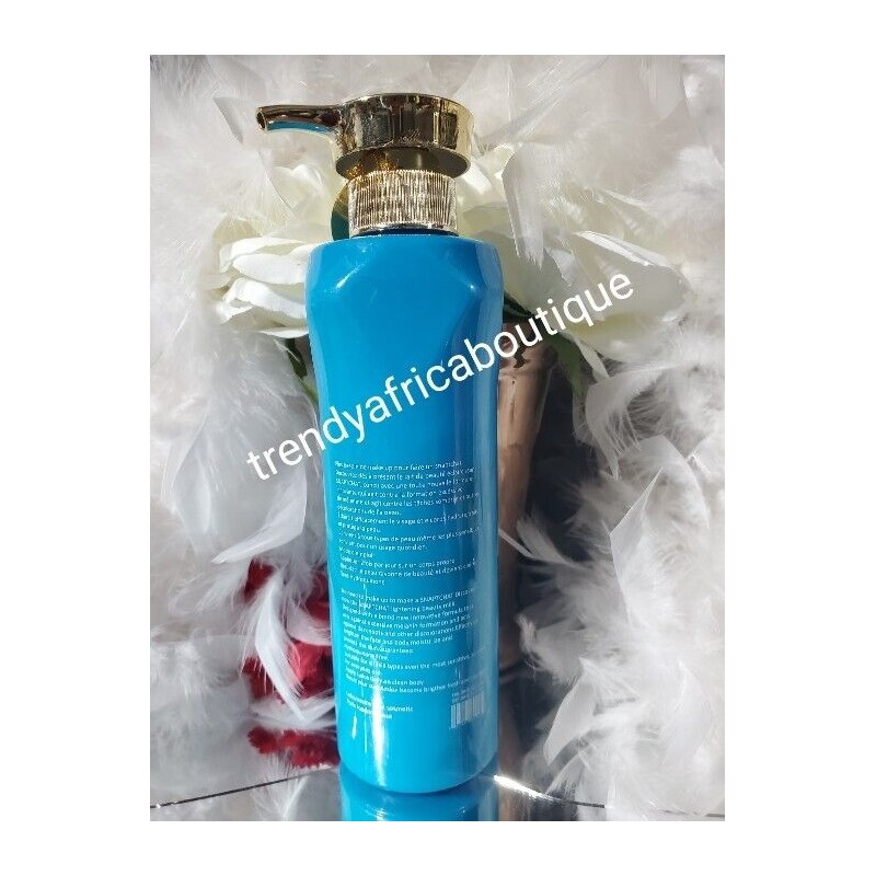 Luxe 2pcs. Snapchat Diamant blue Body lotion 500ml & Whitening