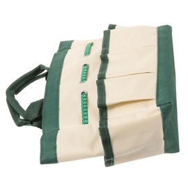 SHINEOFI 1pc Garden Tool Organizer Compact Oxford Cloth Tote Bag with Ergonomic Handle for Efficient Storage of Gardening Tools Present for Gardeners Durable and Stable Design Lightweight