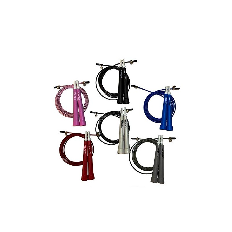 MONZÓ, Cuerda para Saltar, ideal para Crossfit (double unders, triple