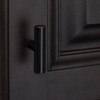 GlideRite Hardware 5002-T-ORB-10 2 inch Oil Rubbed Bronze Solid T