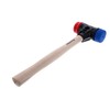 Wiha 83240 Split Head Mallet, Malleable Cast Iron, 1.4 Pounds,