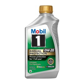 Mobil 1 Annual Protection 0W-20 Ultimate Full Synthetic Motor Oil, 1 Qt
