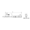 TOP ERD-2.0 Hex Shank Thin Drill for Electric Drills, Drill