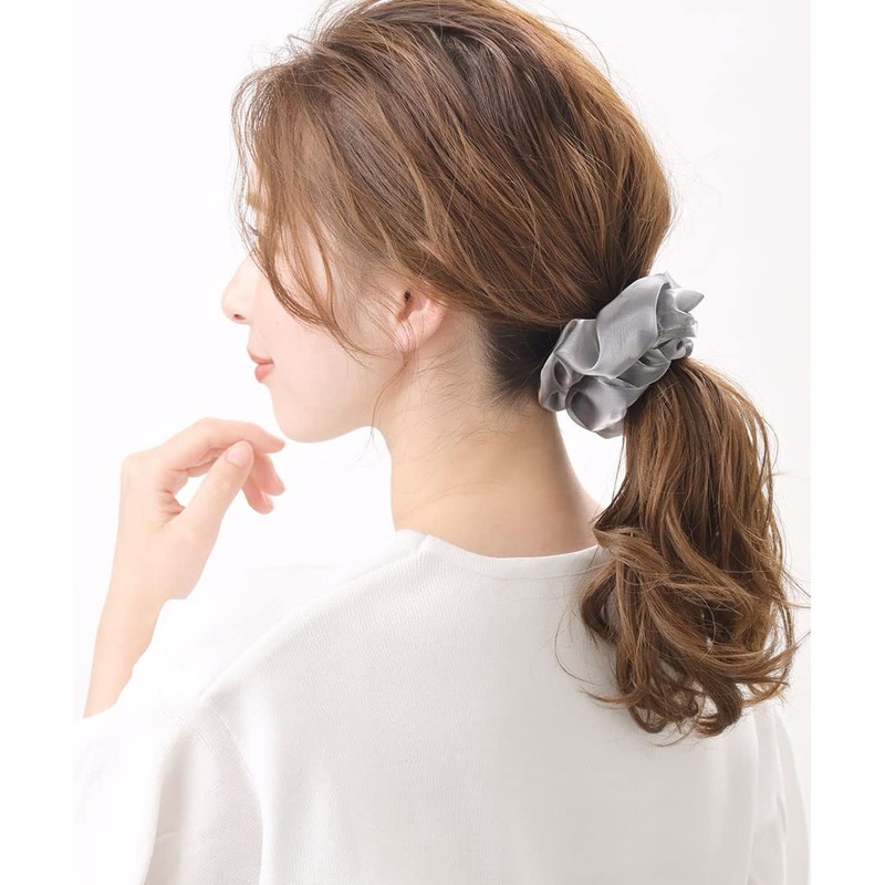 Vingtaine HS-169 Chouchou Shiny Organza Plain, Sheer, Transparent, Volume, Simple,,