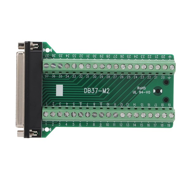 DB37 Breakout Male 37 Pin Straight PCB Thinner D Sub