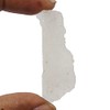 56 Ct. Untreated Raw Rough Natural Clear White Quartz Certified
