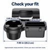 Car Cup Stand Phone Holder Mount Tray Side Door Window