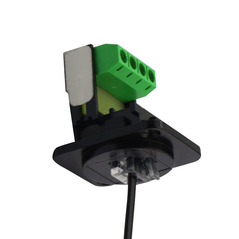 SHANFEILU RJ11 6P4C D-Type Panel Mount Ethernet Extender CAT3 Terminal