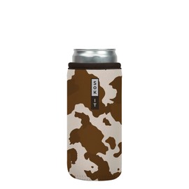 Sok It Can Sok Sleeve for Beer & Soda Insulated Neoprene Cover (Cowgirl, 12oz Slim Can Sleeve)