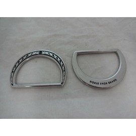 Weaver Leather Jeremiah Watt Saddle Martingale Breast Collar Dees Horse Tack Sizes Pair Black - 1 1/2