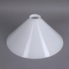 Cobbler Shade Diameter 300 mm White Replacement Glass Lamp Shade