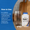 Nutricost N-Acetyl L-Cysteine (NAC) 600mg, 180 Capsules - Non-GMO, Gluten