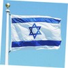 SUPVOX Medium Israel Flag Stand Decorative National Flag Yard Garden