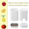 Potato Chipper Chip Cutter, 2 in 1 Cutter for Potato