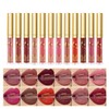 12 Pieces/Lot Lipstick Set, Matte Velvet Liquid Lipsticks, Waterproof, Non-Stick