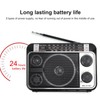 Portable Shortwave Radio FM AM SW Bluetooth 5.0 Multifunction Multi