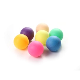 50 x Ping Pong Table Tennis Balls 40mm Mixed Colours With No Logos Ideal For Cat Dog Pet Toy School Crafts