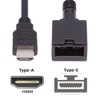 CY Cable 4K HDMI 1.4 tipo E hembra a tipo