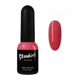 DIDIER LAB - Studios Gel Polish Kiss Me! - Professional Manicure Pedicure Products - Rich Pigment for Complete Nail Coverage - Flawless Shine - Suitable for Beginners - For UV Lamp - Gift for Women