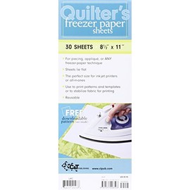 Quilter's Freezer Paper Sheets: 30 Sheets: 8 1/2" X 11" (2009)