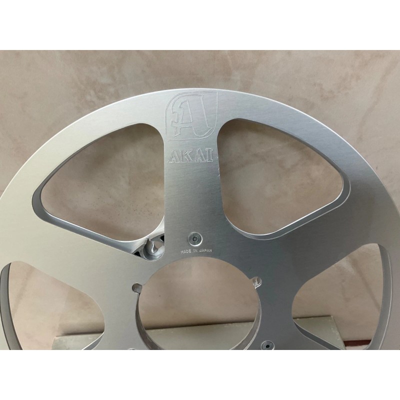 Akai 267 vintage 10.5" Metal Reel to Reel 1/4" Tape
