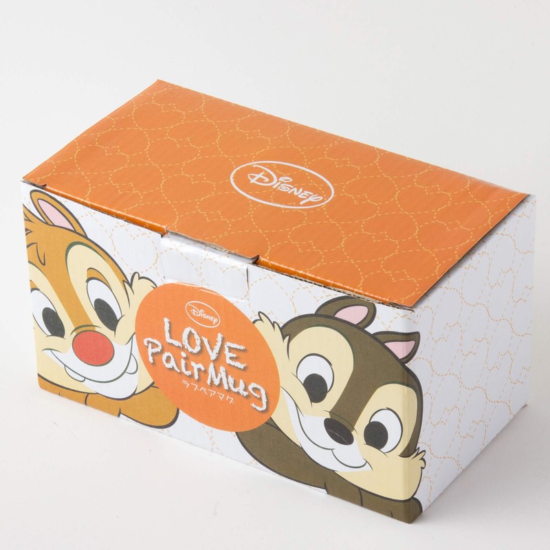 ディズニー 「 チップとデール 」 チップ&デール LOVE ペア マグカップ 250ml SAN2316