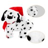 Twerking Dog Santa Claus Shake Hips Walking Circle Christmas Dog