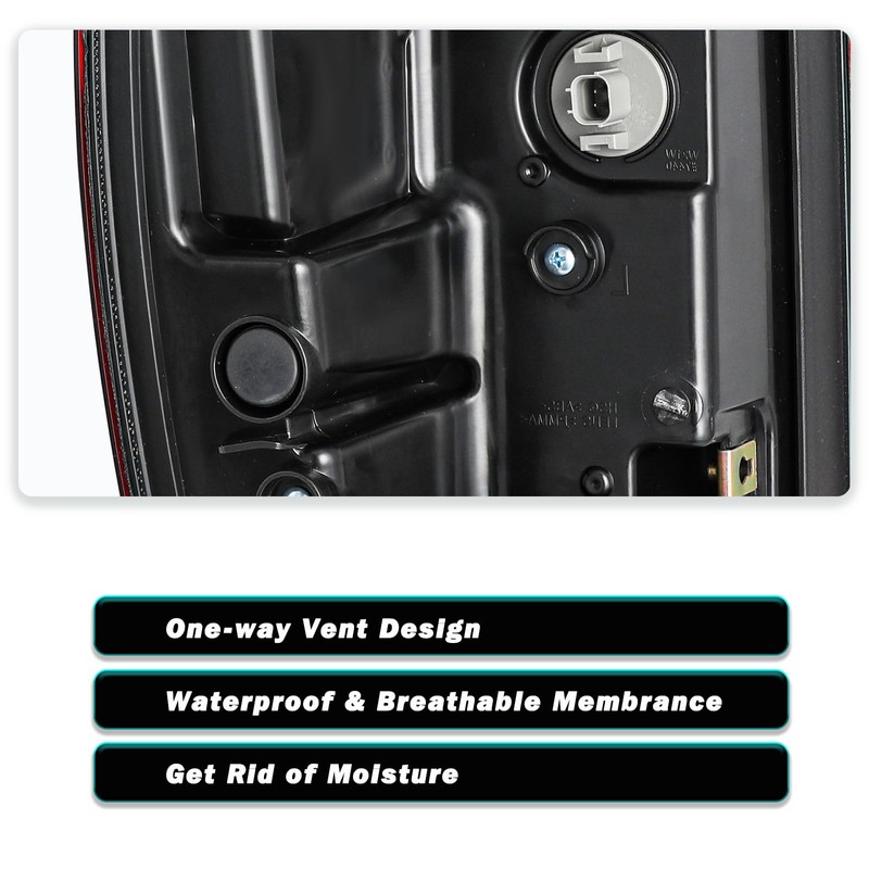 TUSDAR-LED Tail Light Assembly For 2017-2023 Honda Ridgeline Rear Tail