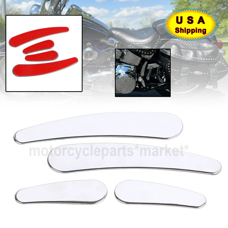 Unbranded Chrome Frame Inserts for Harley Davidson Softail 1984-2007