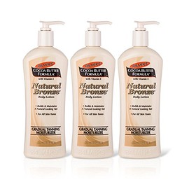 Palmer's Cocoa Butter Formula Natural Bronze Body Lotion, 250 ml (Pack of 3)